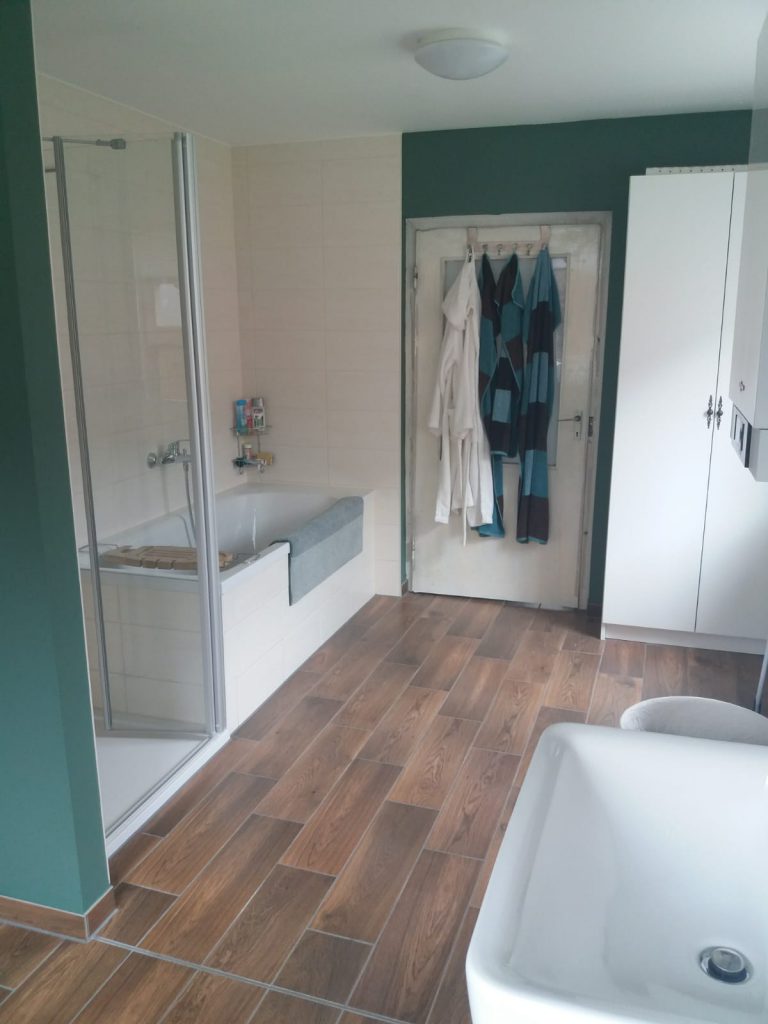 renovated bathroom
